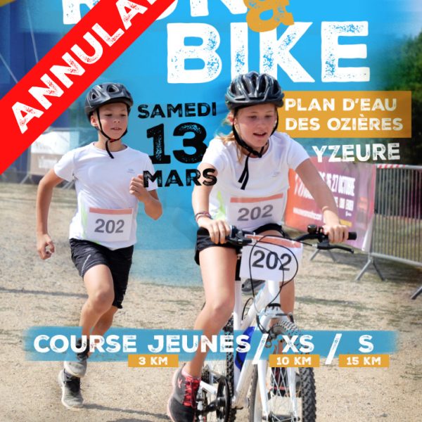 ANNULATION RUN AND BIKE 13 MARS 2021