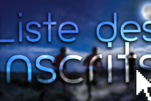 Liste des inscrits TRIVERT 2017